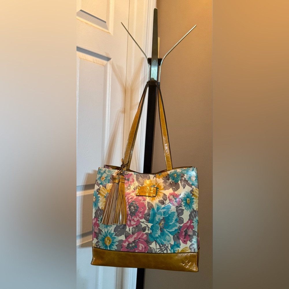 Patricia Nash First Bloom Leather Tote — New With Tags — Never Carried